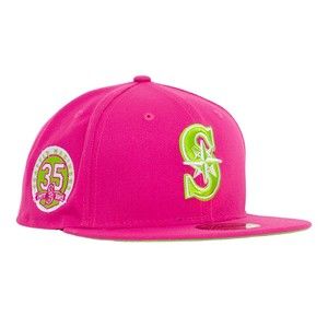 New Era Seattle Mariners Dear Mama 59FIFTY Fitted Hat 35 Year Side Patch